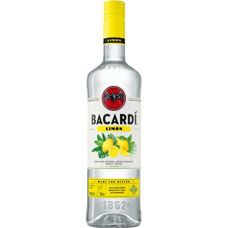 Bacardi Limón Rum 70 cl 54076 by BACARDI color Svart