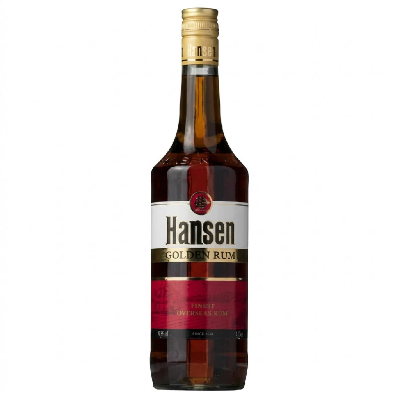 Hansen Golden Rum 70 cl 1004063 by HANSEN color Svart