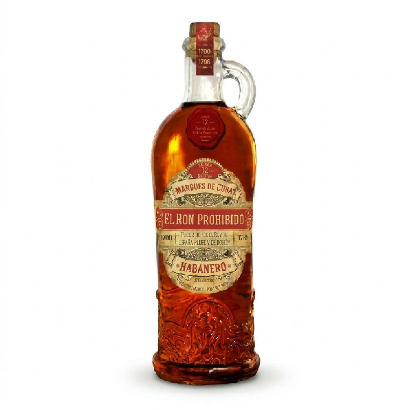 El Ron Prohibido Solera 12 Rum 70 cl 54152 by ELRONPROHI color Svart