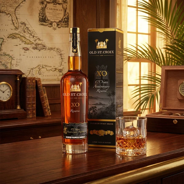 Old St. Croix 175th Anniversary Rum 70 cl 54283 by Old St. Croix color Svart
