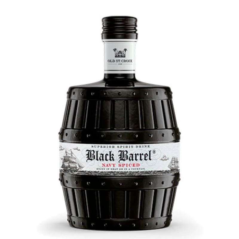 Old St. Croix Black Barrel Navy Spiced Rum 70 cl 54319 by Old St. Croix color Svart