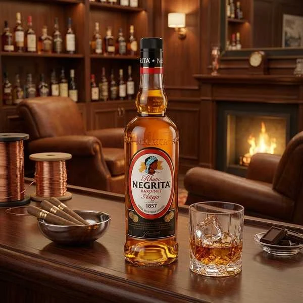 Negrita Anejo Reserve Rhum 70 cl 54328 by NEGRITA color Svart