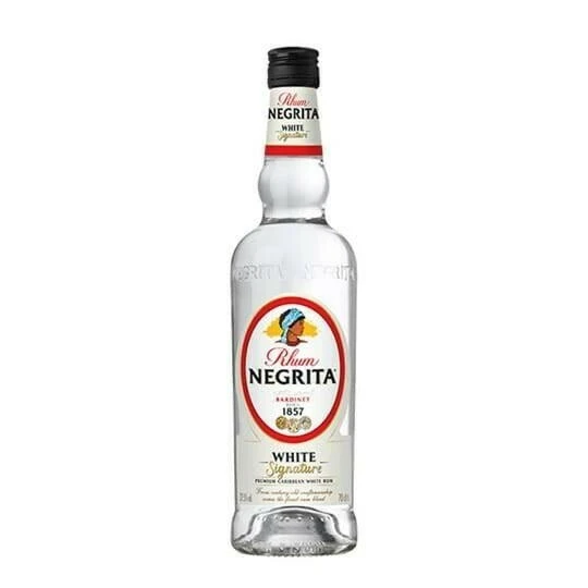 Negrita White Rum 70 cl 54330 by NEGRITA color Svart