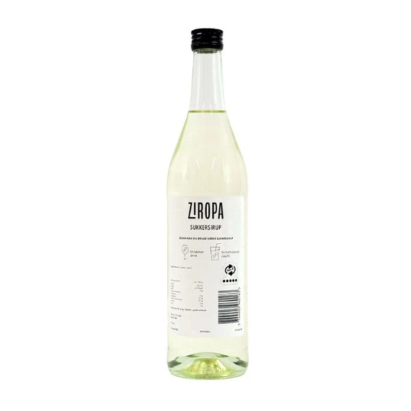 Ziropa Dansk Sukker Sirup FL 70 61345 by Ziropa color Svart