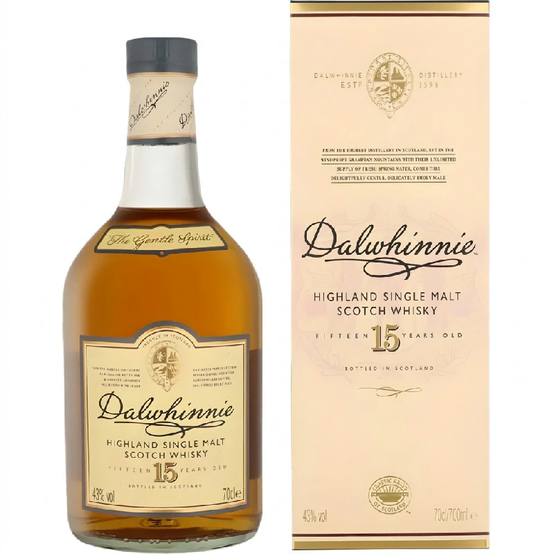 Dalwhinnie 15 YO Highland Single Malt 70 cl 55025 by DALWHINNIE color Svart
