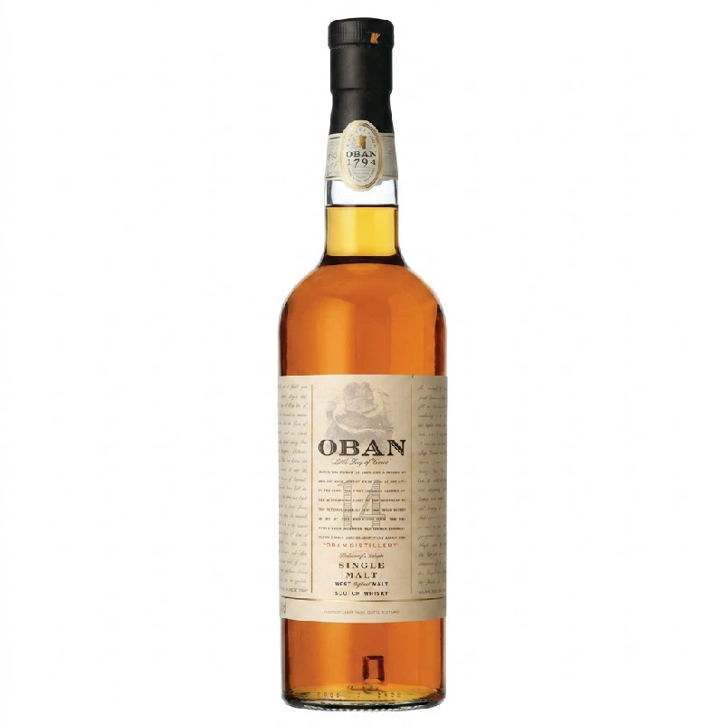 Oban 14 YO Highland Single Malt FL 70 55028 by OBAN color Svart