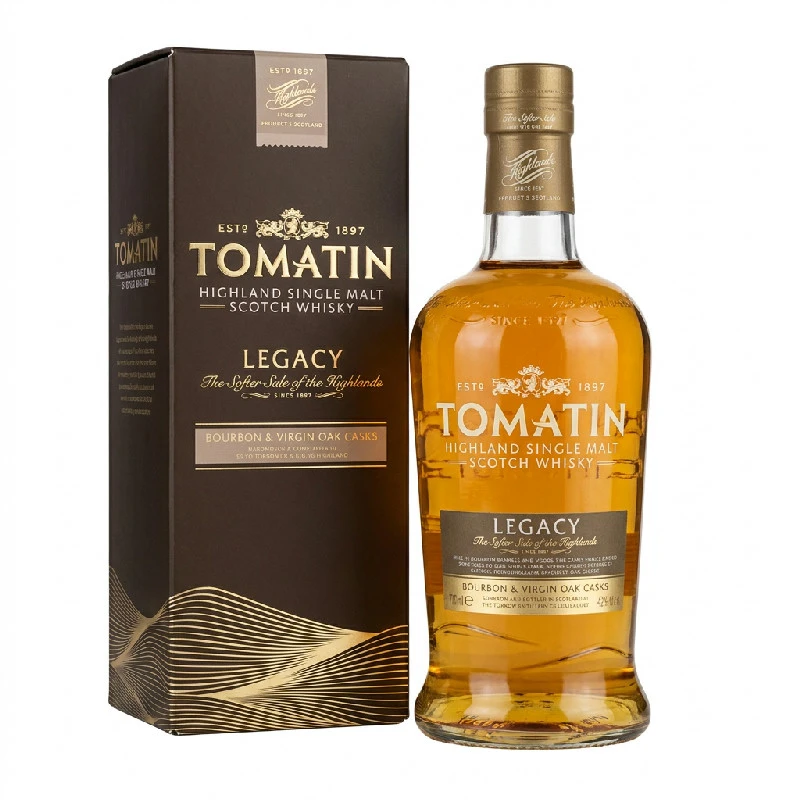 Tomatin Legacy Highland Single Malt FL 70 55056 by TOMATIN color Svart