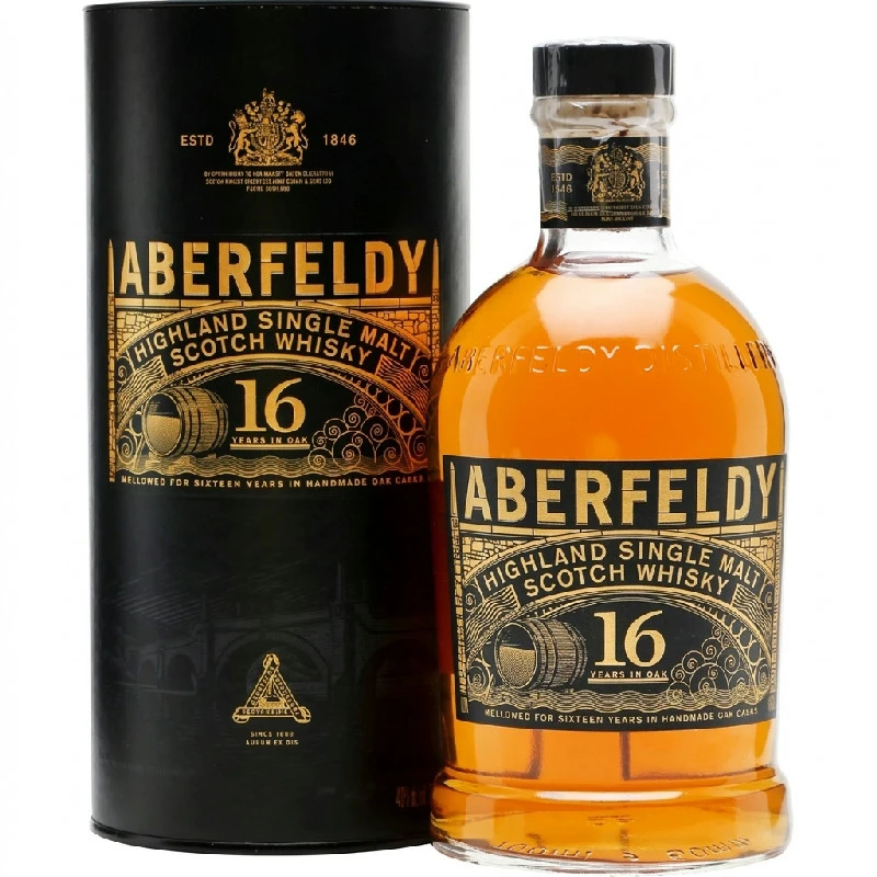 Aberfeldy 16 YO Highland Single Malt 70 cl 55305 by ABERFELDY color Svart