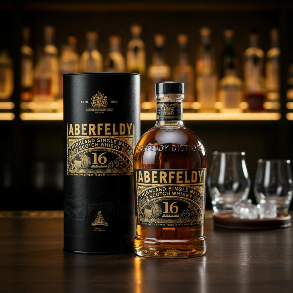 Aberfeldy 16 YO Highland Single Malt 70 cl 55305 by ABERFELDY color Svart