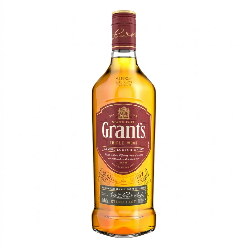 Grants Triple Wood Blended Scotch FL 70 56019 by GRANTS color Svart
