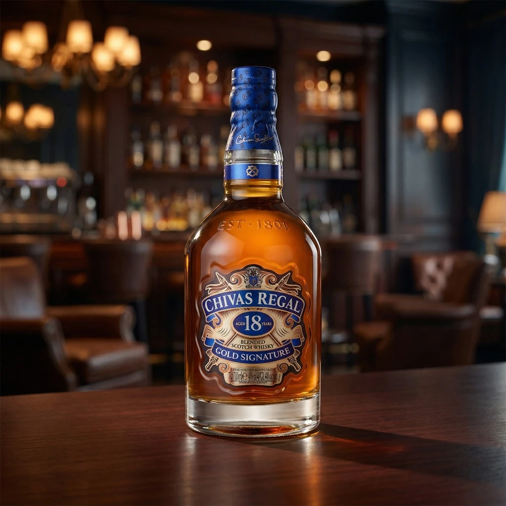 Chivas Regal 18 YO Blended Scotch Whisky 70 cl 56041 by CHIVAS color Svart