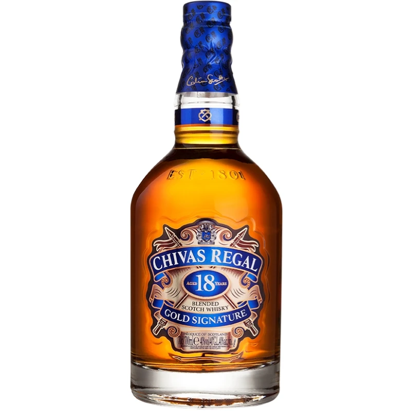 Chivas Regal 18 YO Blended Scotch Whisky 70 cl 56041 by CHIVAS color Svart