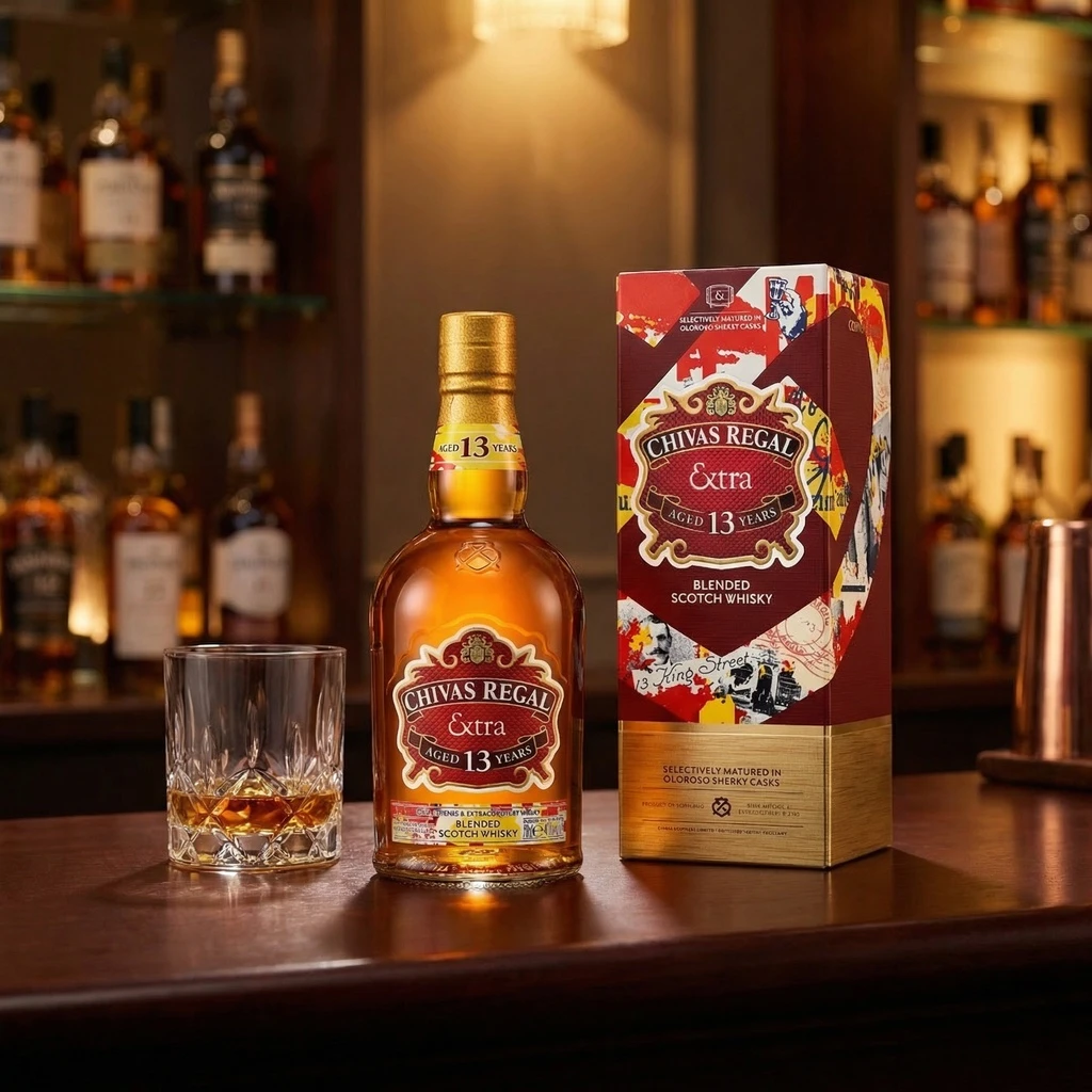 Chivas Regal Extra Blended Scotch 70 cl 56075 by CHIVAS color Svart