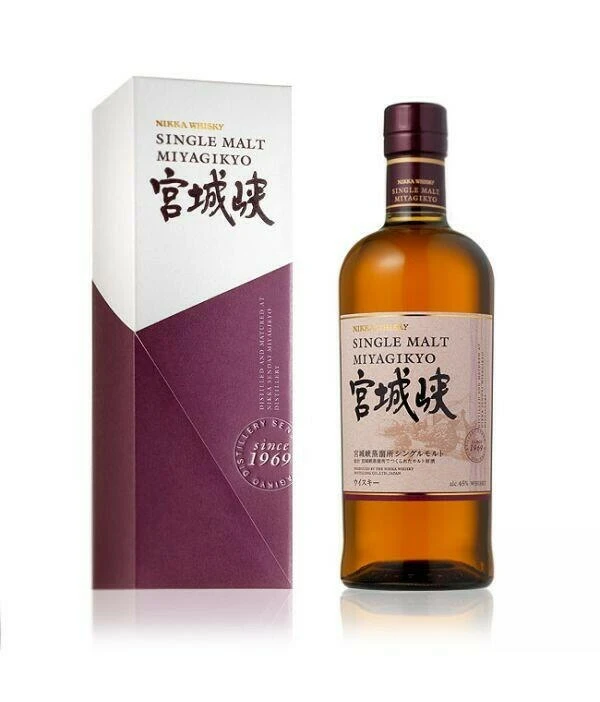 Nikka Miyagikyou Single Malt FL 70 59020 by NIKKA color Svart