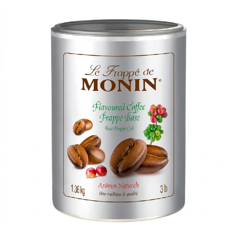 Monin Frappé Kaffee Basis, 1,36KG 61001 by MONIN color Svart