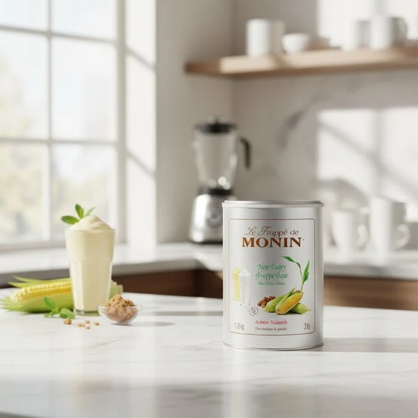 Monin Laktosefreie Frappé-Basis, 1,36KG 61002 by MONIN color Svart