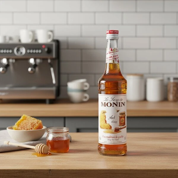 Monin Sirup Honig / Honig FL 70 61210 by MONIN color Svart