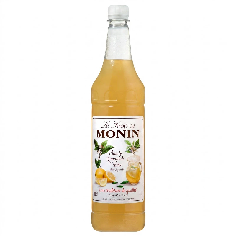 Monin Cloudy Lemonade, PET (+Pfand) FL 100 61225 by MONIN color Svart