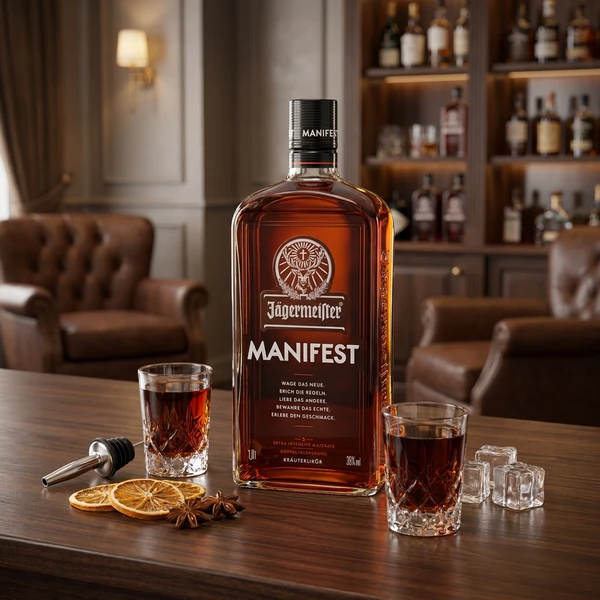 Jägermeister Manifest Kräuterlikör 100 cl 1200633 by JAGERMEIST color Svart