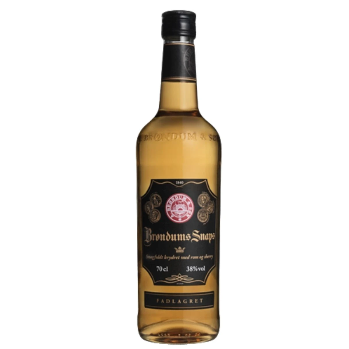 Brøndum Snaps Fadlagret 70 cl 38% 62235 by BRØNDUM color Svart