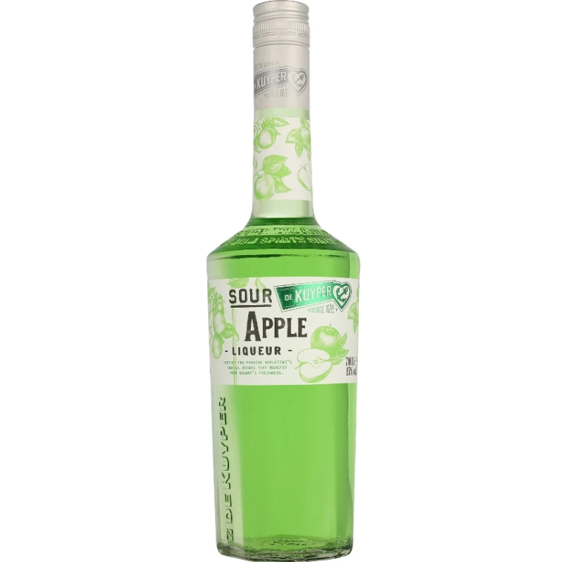 De Kuyper Liqueur Sour Apple 70 cl 63332 by DEKUYPER color Svart