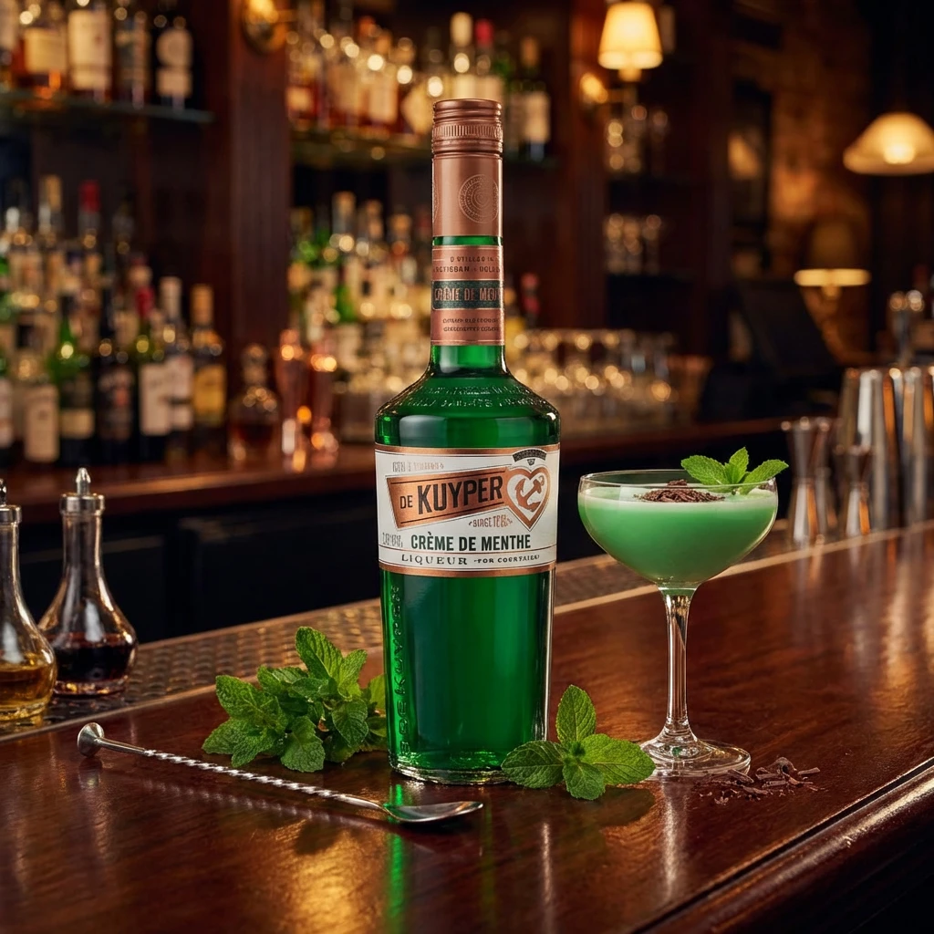 De Kuyper Creme de Menthe Green Likör 70 cl 63354 by DEKUYPER color Svart
