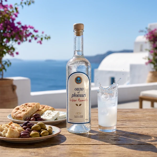 Ouzo Plomari FL 70 63384 by PLOMARI color Svart