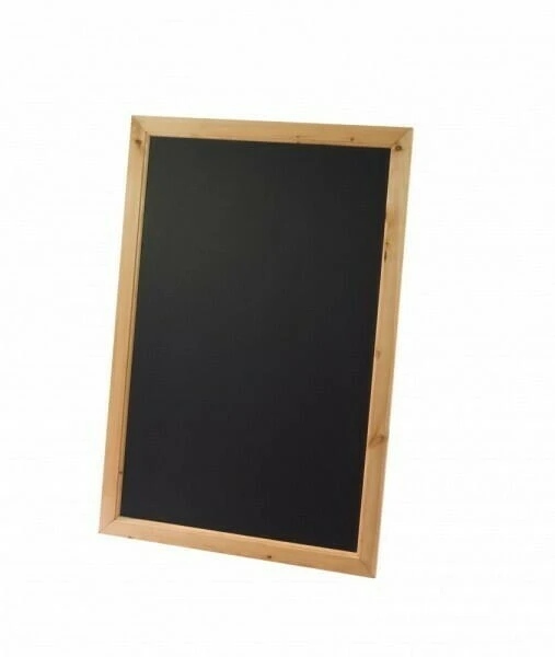 Kreidetafel mit Kiefernholzrahmen – 636 mm x 486 mm BTBLFBB1-A by Beaumont color Svart
