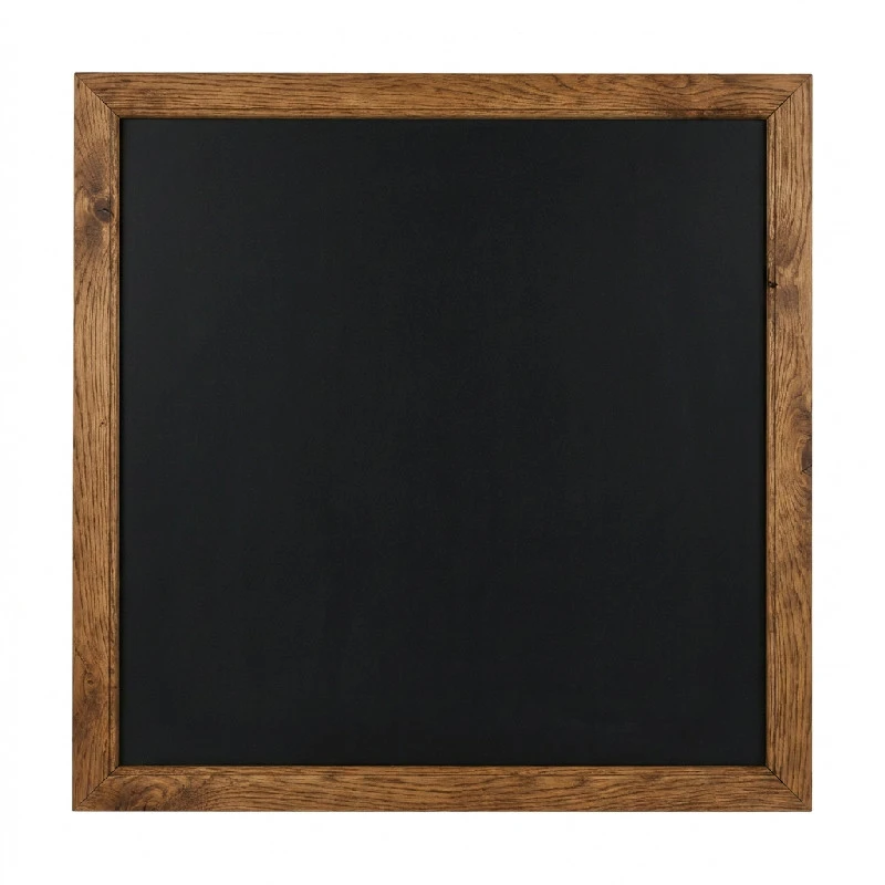 Gerahmte Kreidetafel, Eichenholz - 636mm x 486mm BTBLFBB1-O by Beaumont color Svart