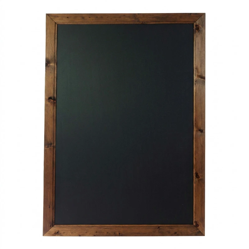 Kreidetafel mit Rahmen, Eichenholz – 936mm x 636mm BTBLFBB2-O by Beaumont color Svart