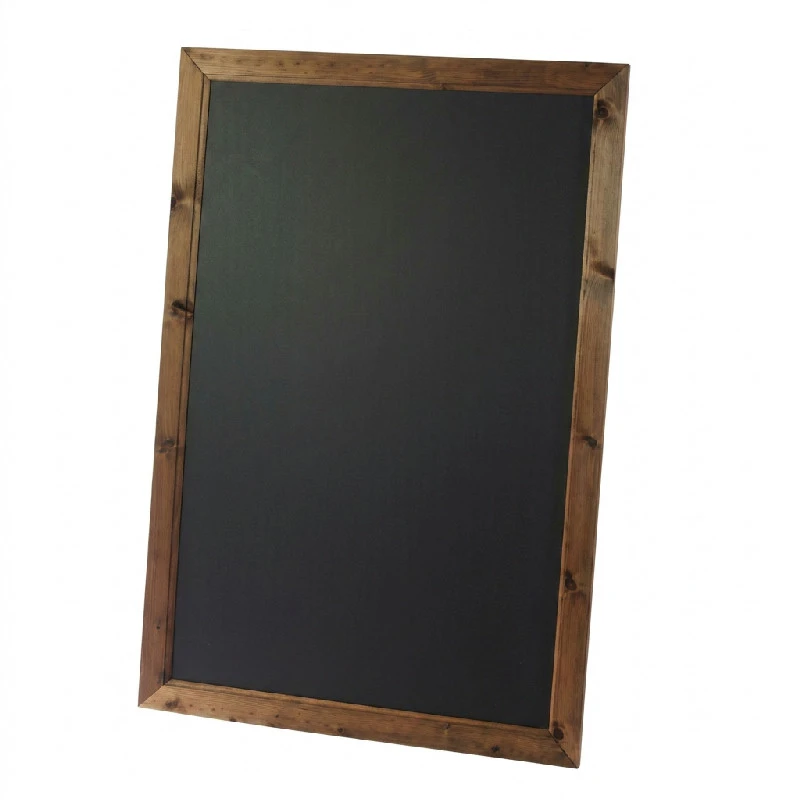 Kreidetafel mit Eichenholzrahmen – 1236 mm x 736 mm BTBLFBB3-O by Beaumont color Svart