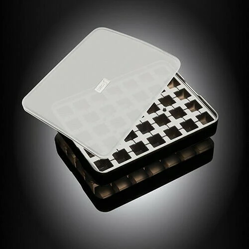 Eiswürfelform für Würfel 2x2 cm LU240700 by LURch color Svart