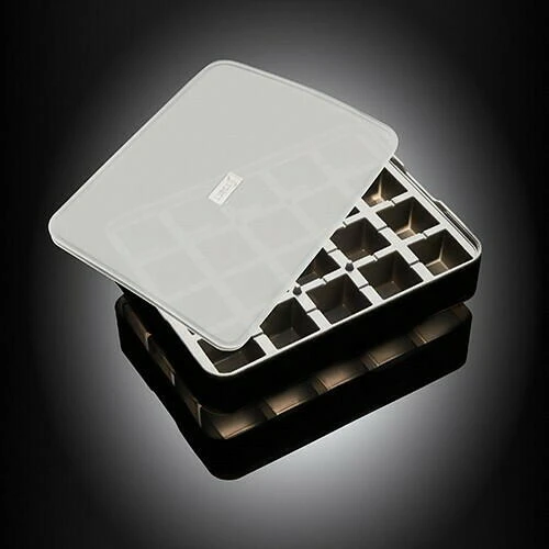 Eiswürfelform für 3x3 cm Eiswürfel LU240705 by LURch color Svart