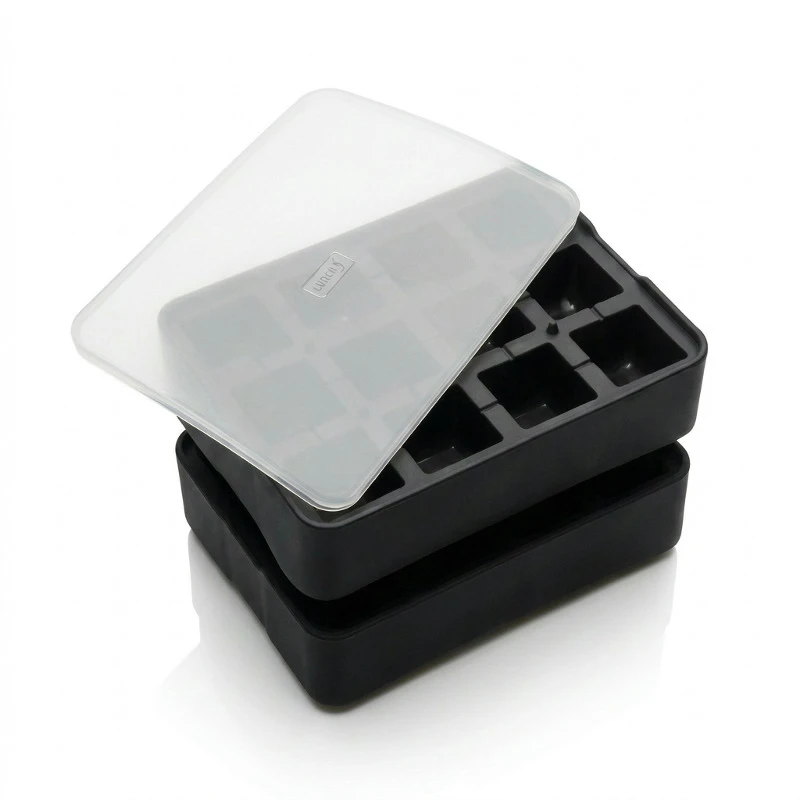 Eiswürfelform für Eiswürfel 4x4 cm LU240710 by LURch color Svart