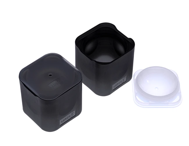 Eiswürfelform für Eiskugeln Ø6 cm 2er-Set LU240730 by LURch color Svart