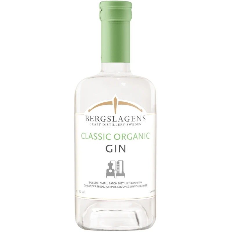 Bergslagen Organic Gin 50 cl 51346 by Barlife color Svart