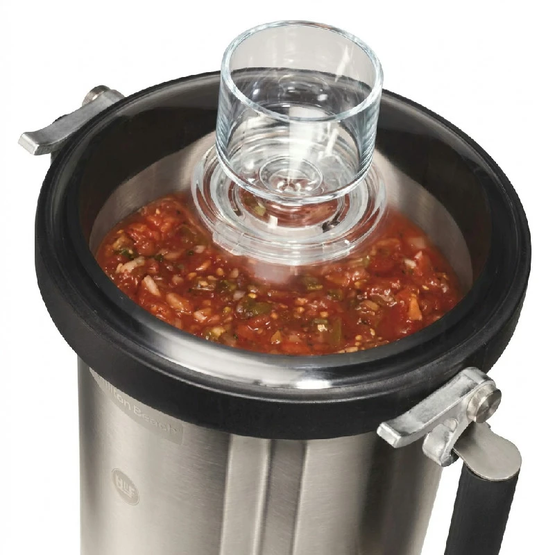 Hamilton Beach EXPEDITOR Food-Blender mit 4-L-Edelstahlbehälter HBF1100S-CE by Hamilton B color Svart