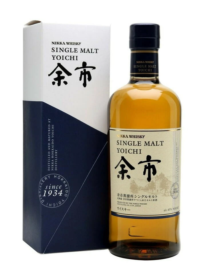 Nikka Yoichi Japanischer Single Malt FL 70 59029 by NIKKA color Svart