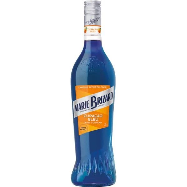 Marie Brizard Liqueur Curacao Bleu FL 50 63410 by MARIEBRIZA color Svart