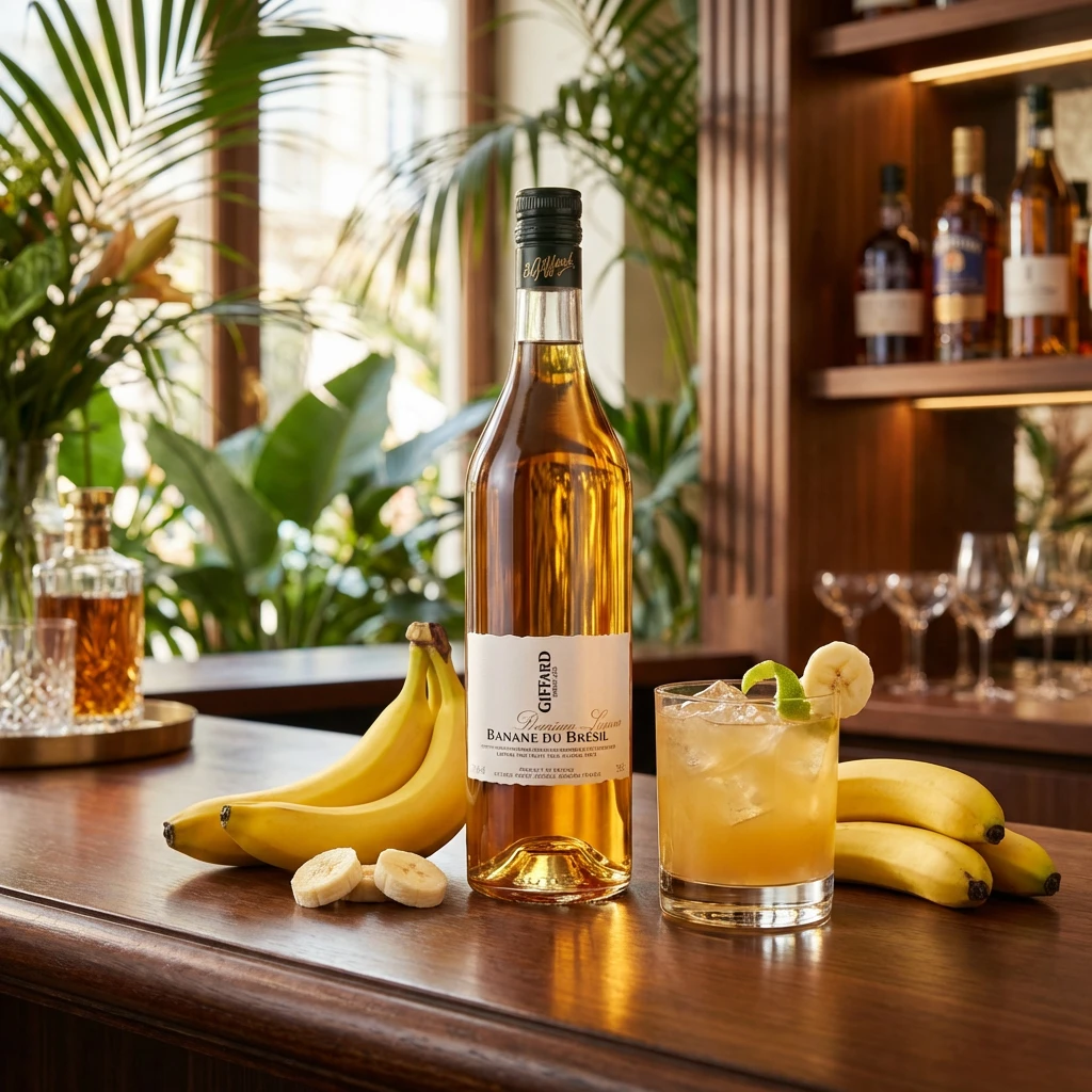Giffard Liqueur Banane du Brésil FL 70 63424 by GIFFARD color Svart
