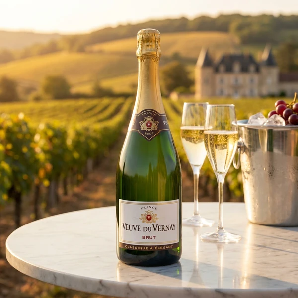 Veuve du Vernay Brut (MG) FL 150 30112 by VEUVEDUVER color Svart