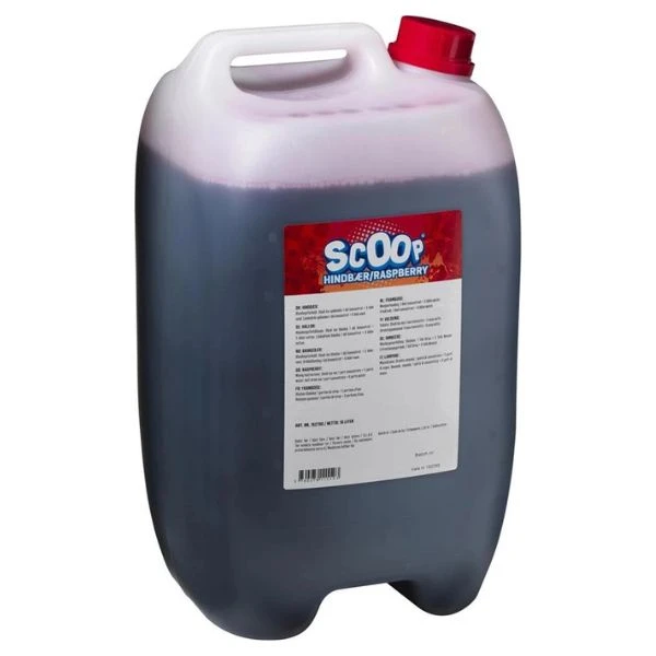 Scoop Slush-Ice-Konzentrat Himbeere, 10L 65136 by SCOOP color Svart