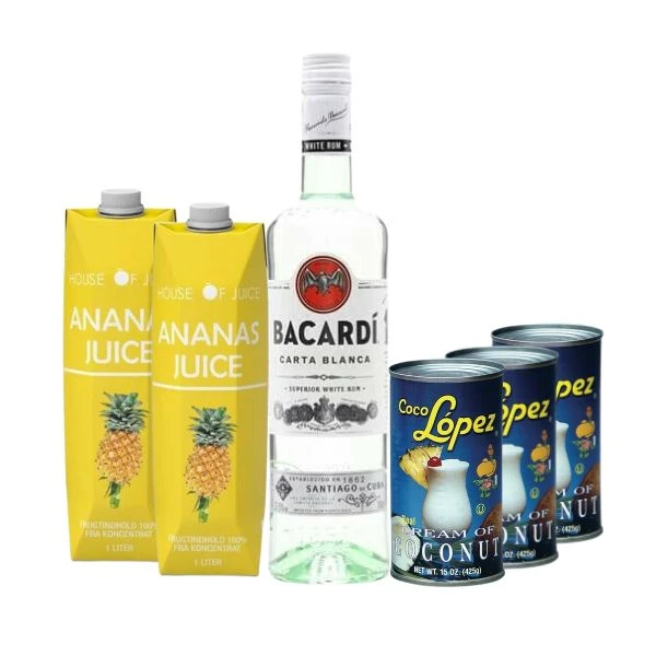 Pina Colada packen Pakke3 by Barlife color Svart