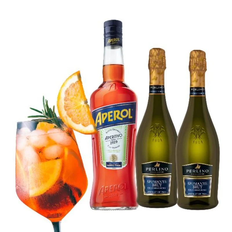 Aperol Spritz Set Pakke10 by Barlife color Svart