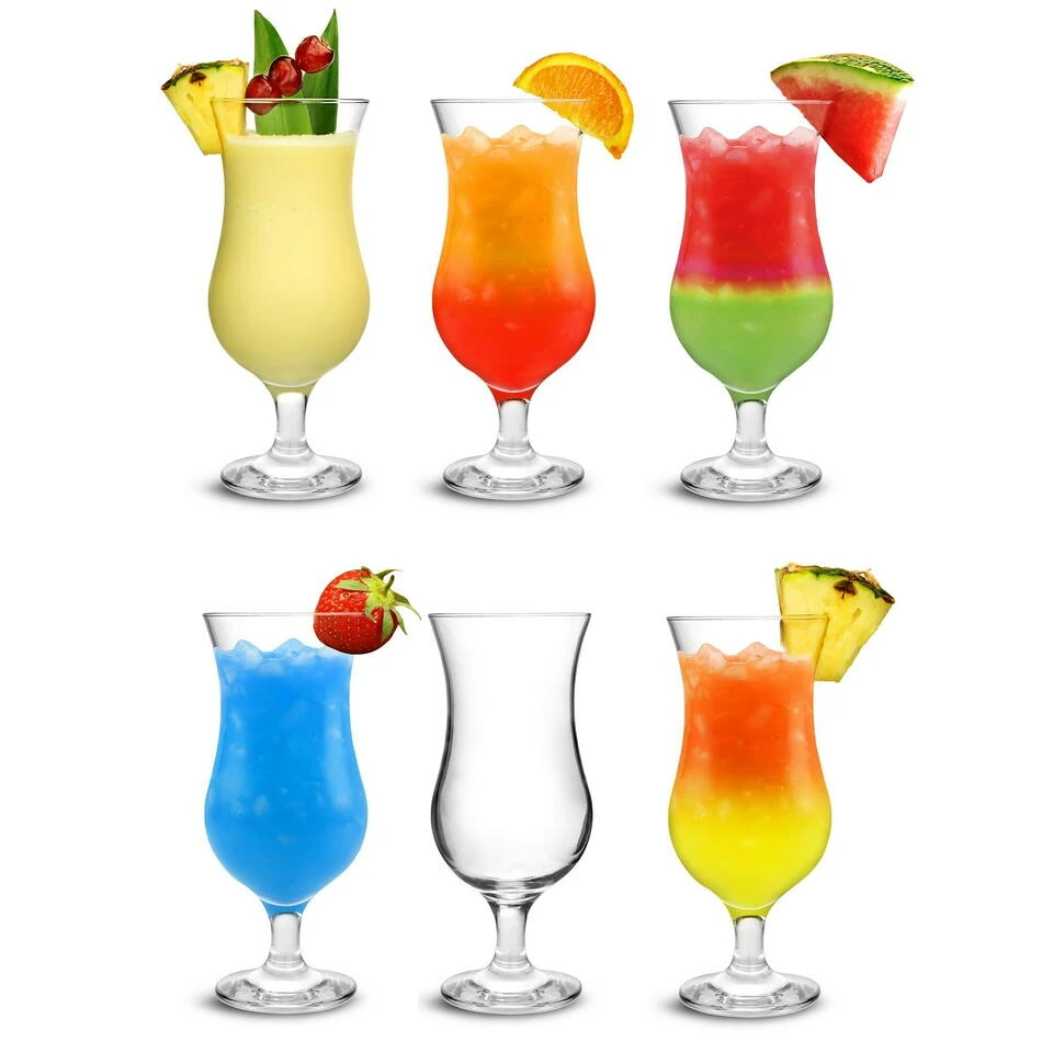 Pina Colada Gläser 450 ml, 6er-Pack 19816-38311 by Drink color Helder