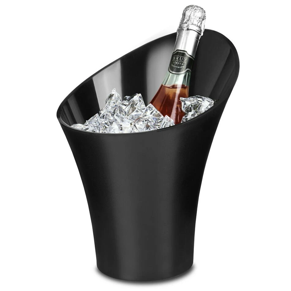 Wein- & Champagnerkühler Schwarz 5 L 22669-42899 by Drink color Svart