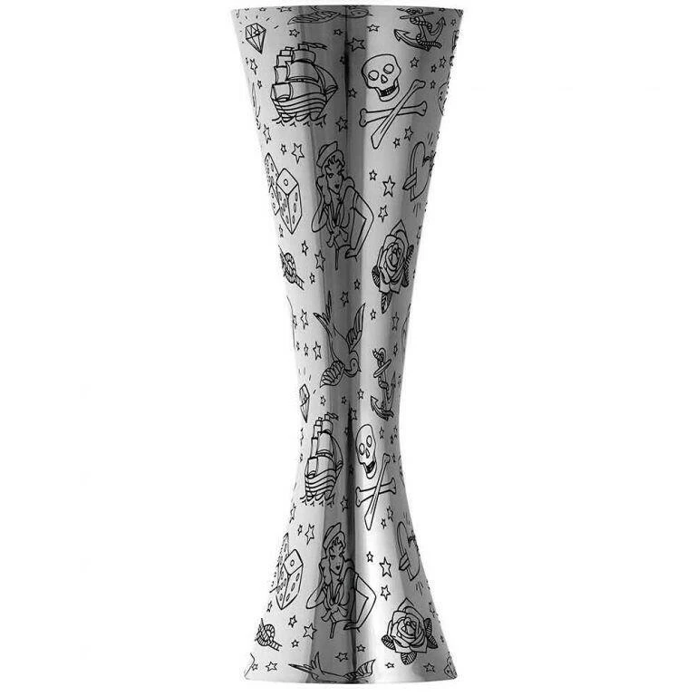 Aero Jigger 30 / 60ml Tattoo – Urban Bar UB3548 by Urban Bar color Silver