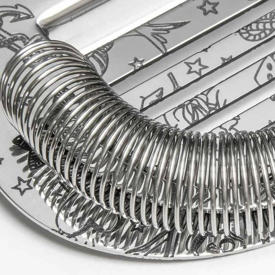 Coley Strainer Tattoo 15.5cm - Urban Bar UB3554 by Urban Bar color Silver