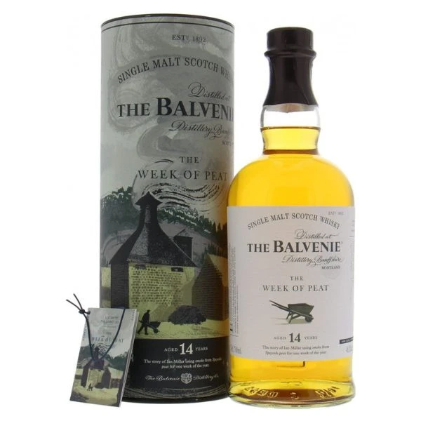 Balvenie Peat Week 14 YO Speyside Single Malt FL 70 55381 by BALVENIE color Svart