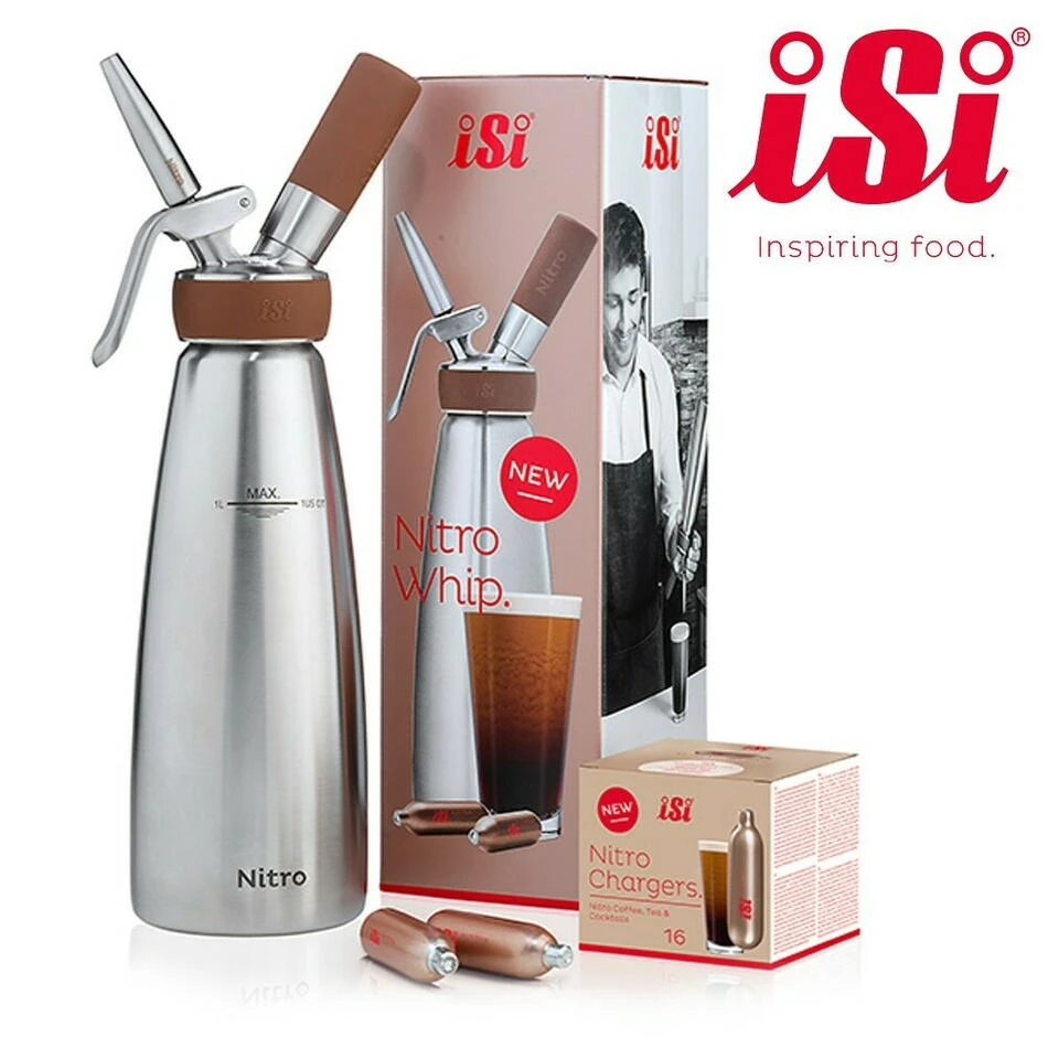 Nitro Whip Siphon 1 l 1790 by ISI color Silver
